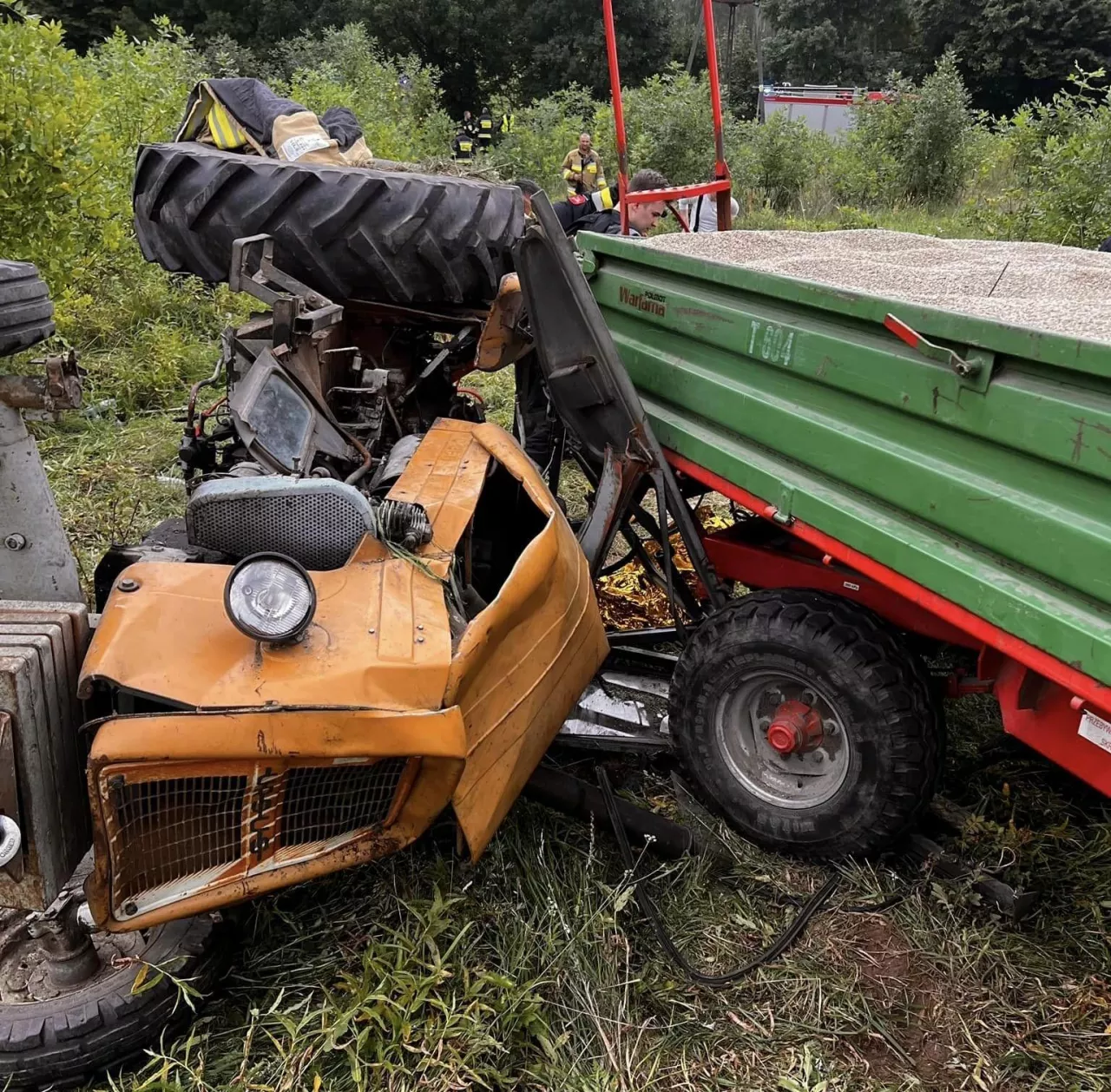 &lt;p&gt;Wypadek ciągnikaw miejscowości Słuszewo w pow. wejherowskim&lt;/p&gt;