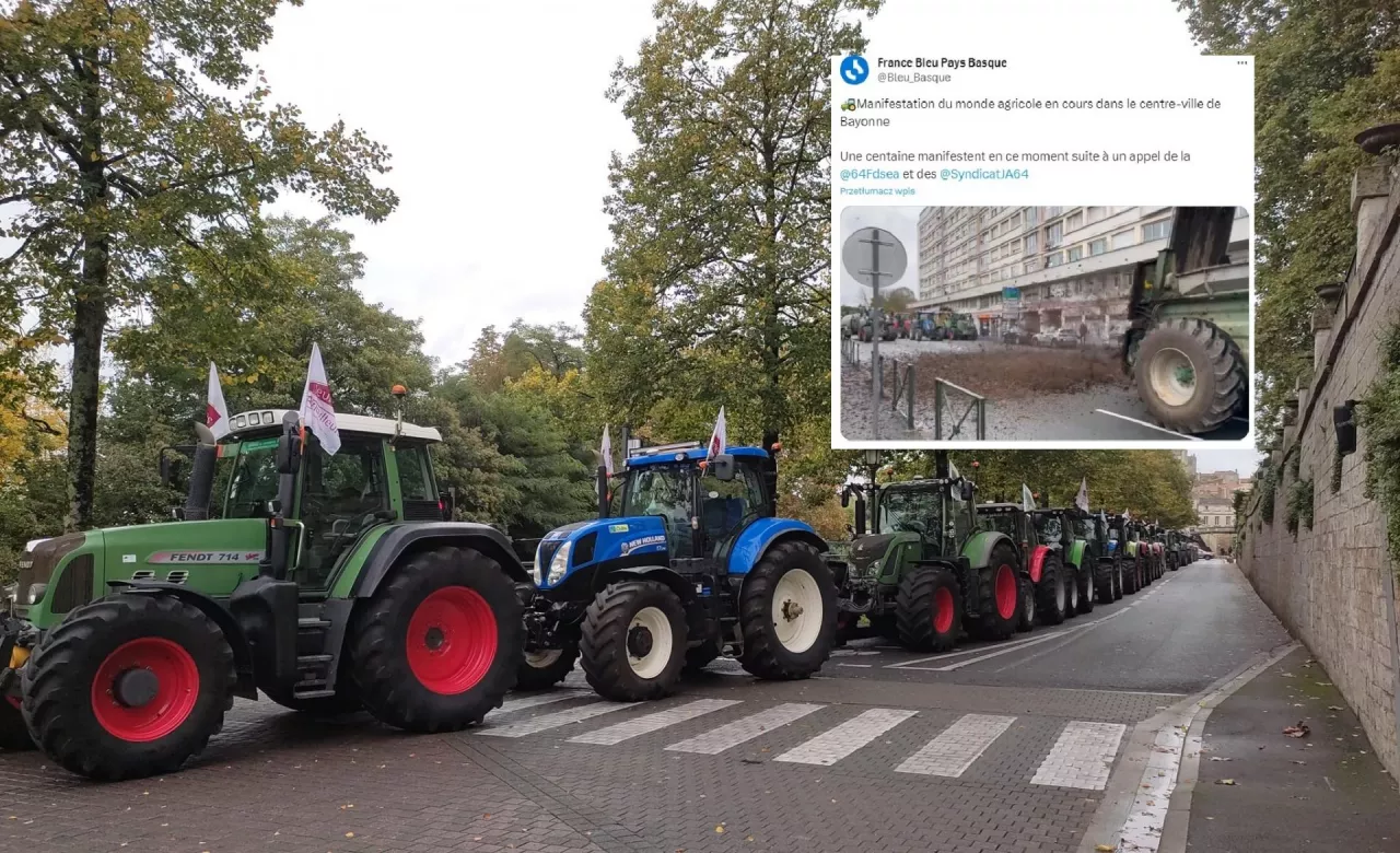 &lt;p&gt;Rolnicy protestują, bo nie dostają dopłat bezpośrednich. We Francji polała się gnojowica&lt;/p&gt;