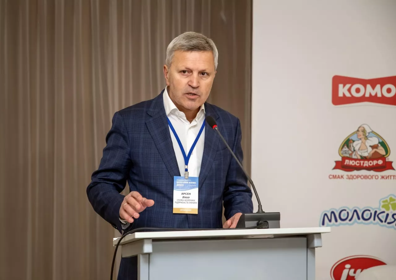 &lt;p&gt;Arsen Didur - dyrektor wykonawczy Związku Mleczarskiego Ukrainy&lt;/p&gt;