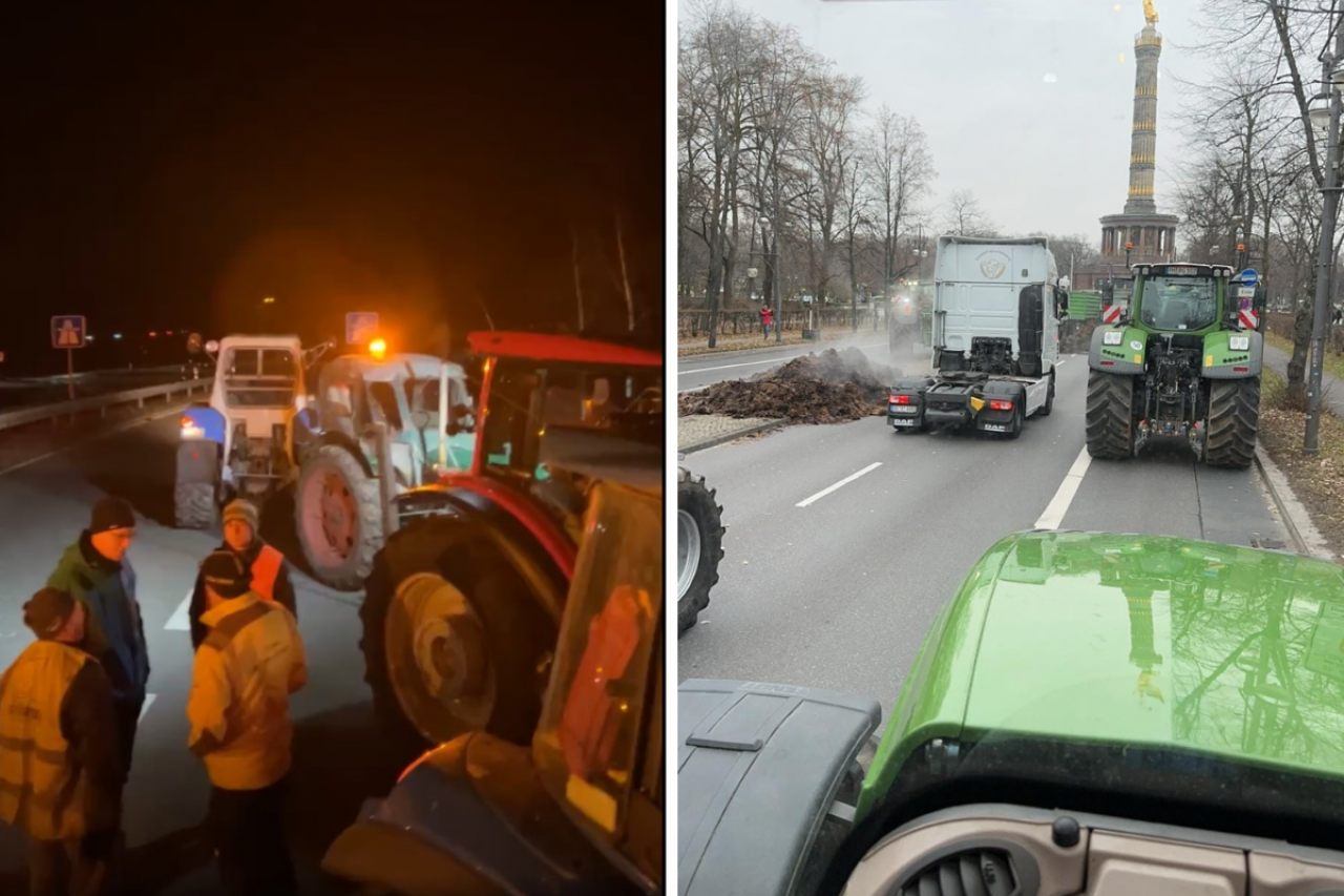 &lt;p&gt;Tysiące ciągników blokuje autostrady! Protest rolników w Niemczech paraliżuje kraj&lt;/p&gt;