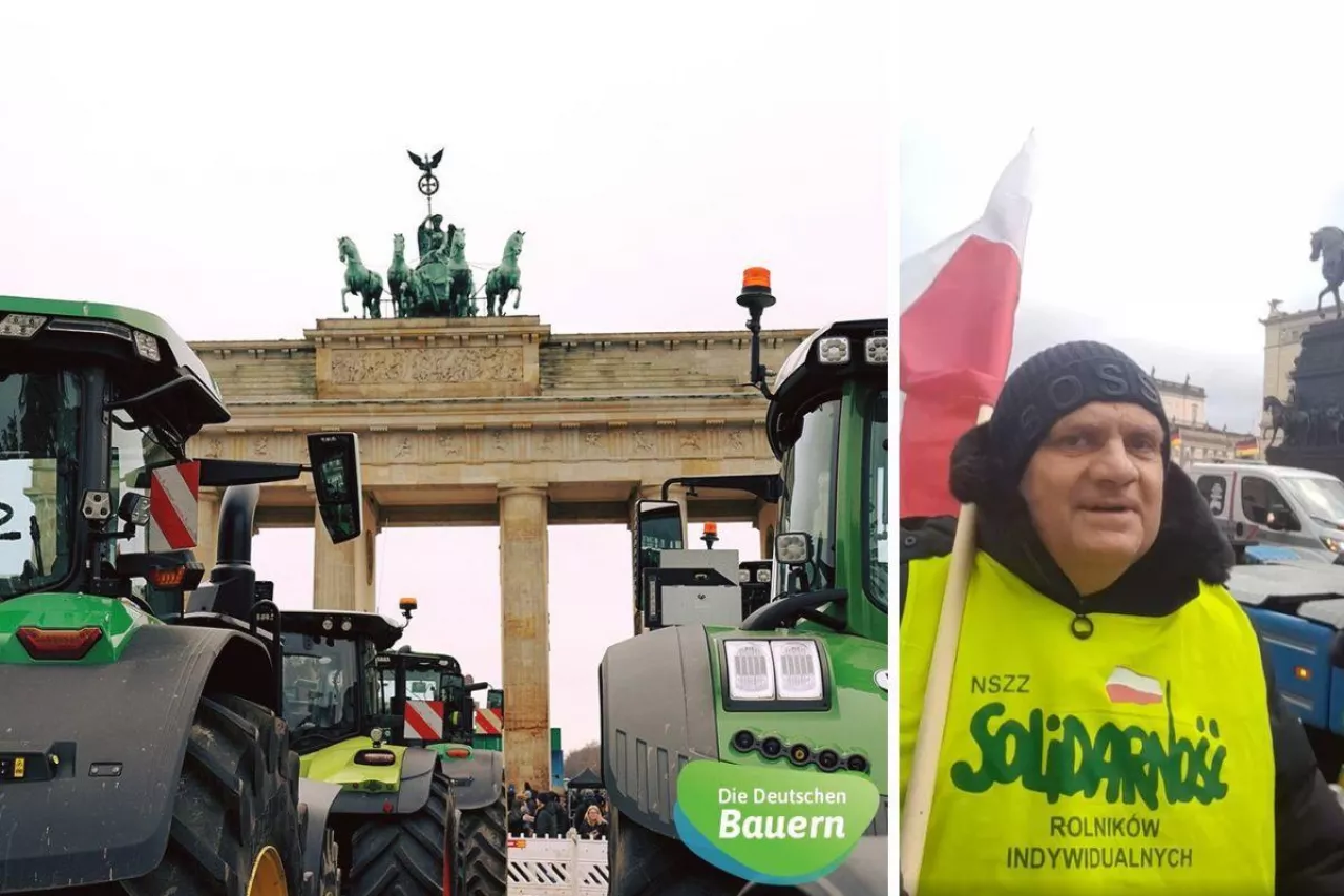 &lt;p&gt;Protest rolników najazd 5000 ciągników na Berlin. Polscy rolnicy też tam są!&lt;/p&gt;