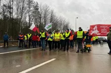 &lt;p&gt;Ruszył protest rolników na przejściu granicznym w Kołbaskowie [FOTO]&lt;/p&gt;