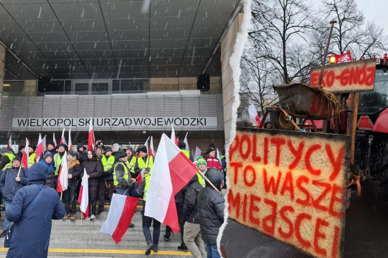 &lt;p&gt;Protest rolników w Poznaniu&lt;/p&gt;