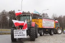 &lt;p&gt;Protest rolników w Gończycach&lt;/p&gt;