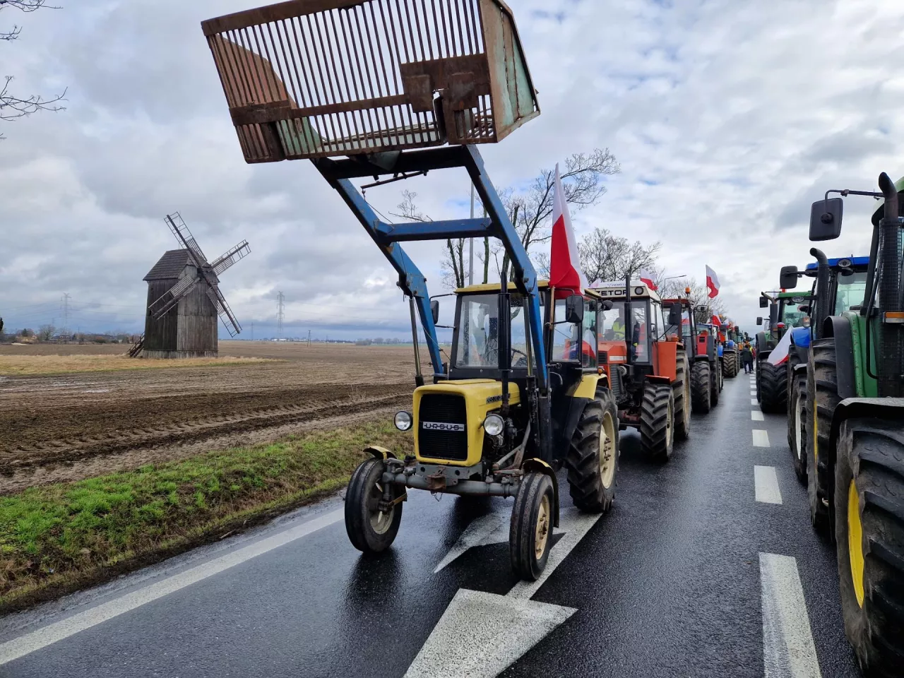 &lt;p&gt;protest rolników w Koszutach pod Środą Wielkopolską 20 lutego 2024&lt;/p&gt;