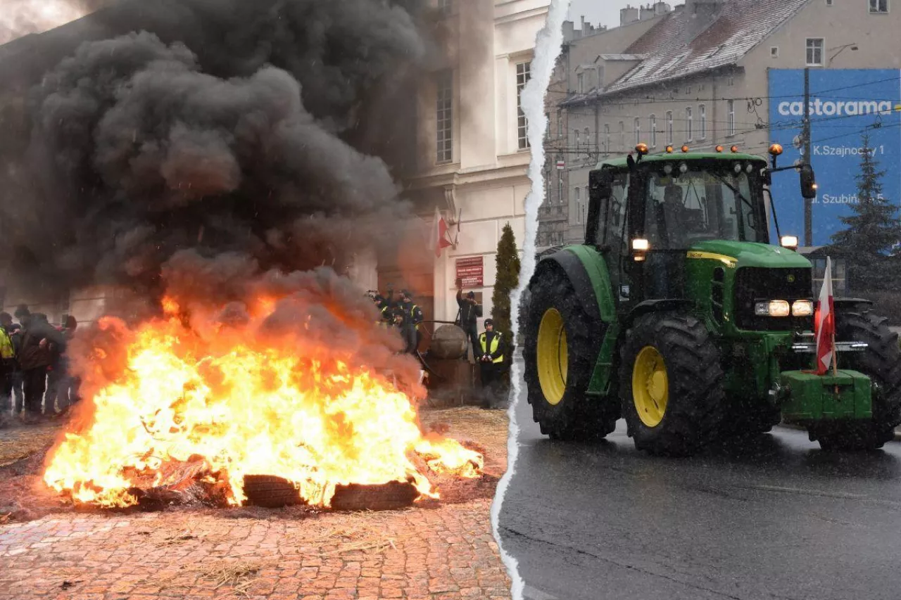 &lt;p&gt;Protest rolników w Bydgoszczy&lt;/p&gt;