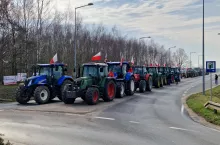 Protest rolników w Kórniku 20 marca 2024