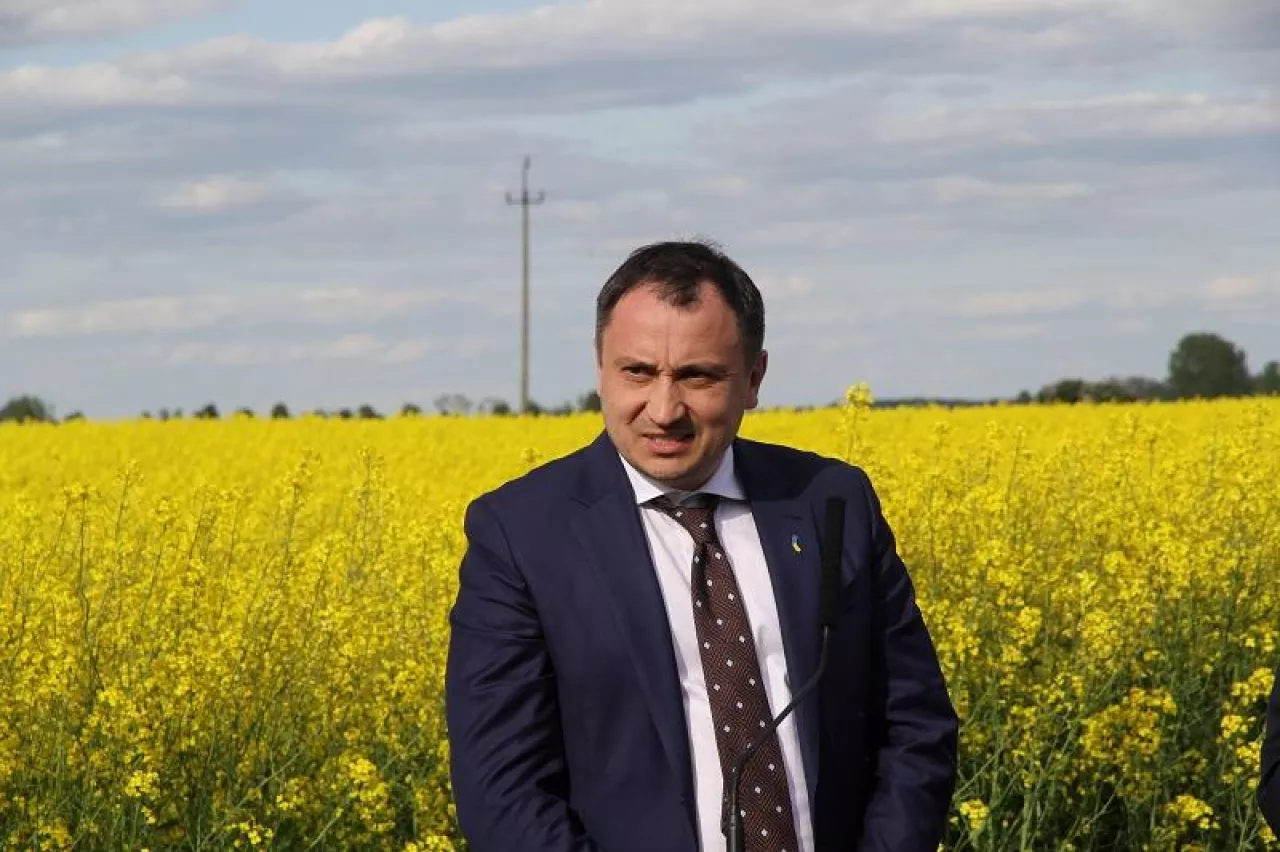 Minister rolnictwa Ukrainy aresztowany. Jest podejrzany o przejęcie 2500 ha ziemi