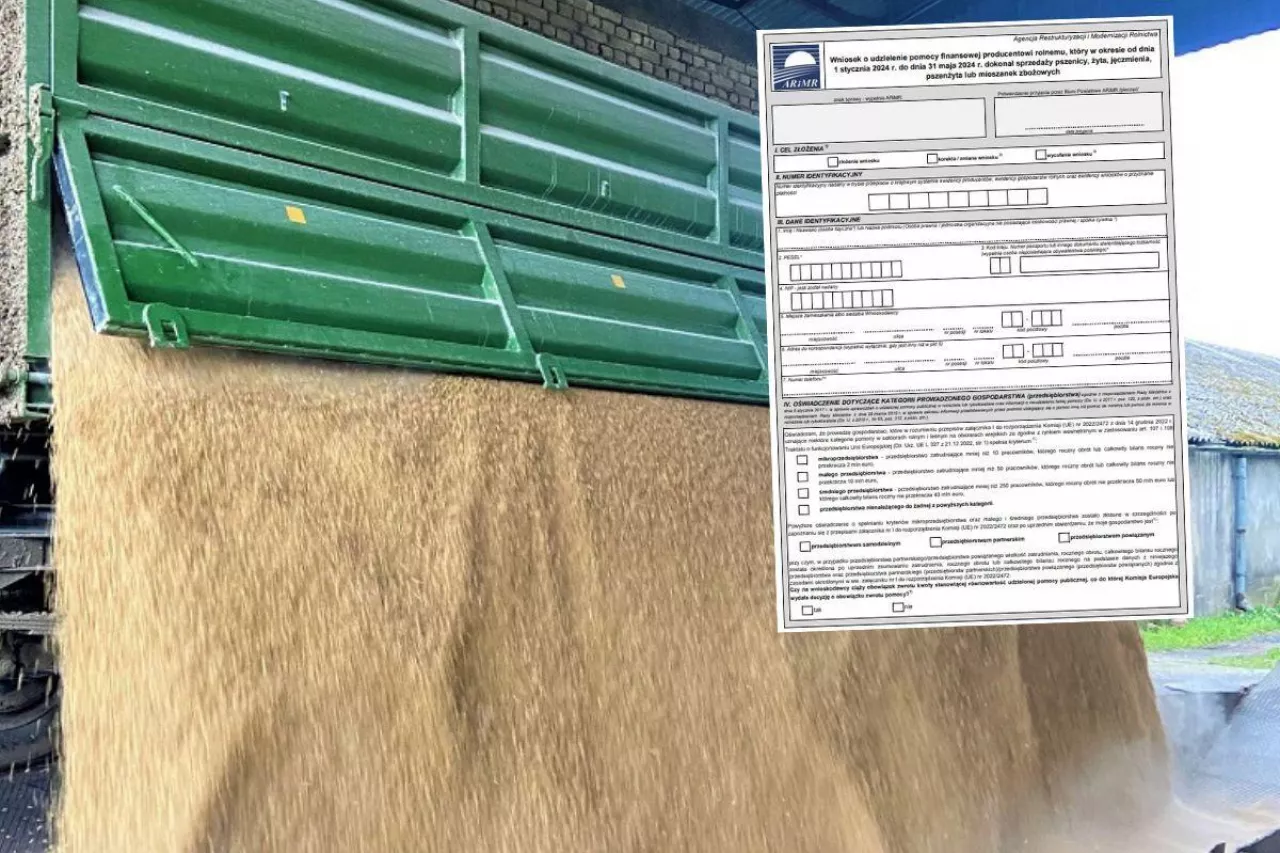 Dopłaty do zbóż: instrukcja wypełnienia wniosku do ARiMR