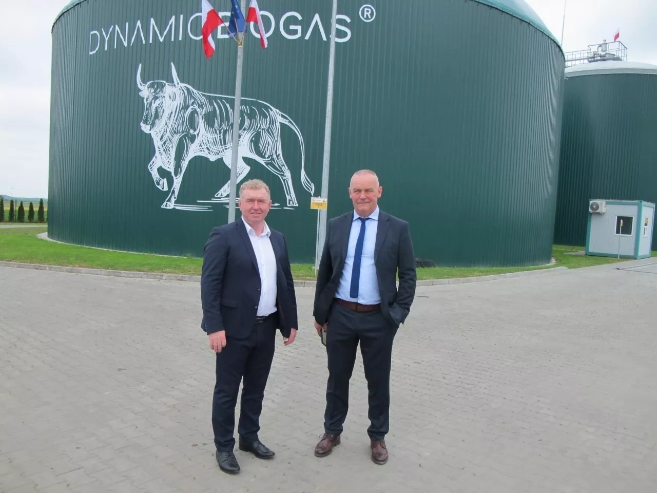 Jerzy Kostrzewa i Mirosław Michalak z Dynamic Biogas