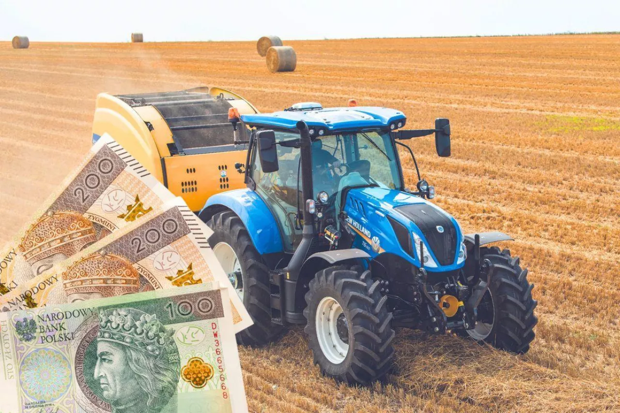 Czy z dotacji z ARiMR można kupić większą maszynę rolniczą?