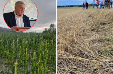 Siekierski obiecuje pomoc dla rolników. ”Zniszczenia wprawiają w osłupienie”