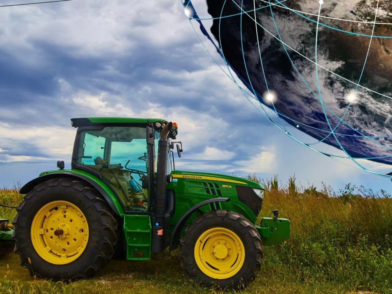 Ciągniki John Deere będą kierowane przez satelity Starlink Elona Muska