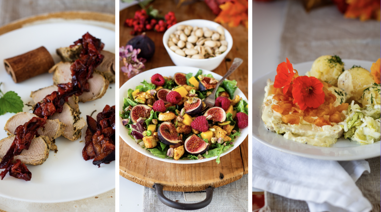 Poznaj nasze trzy przepisy na dania mięsne z owocowym twistem!