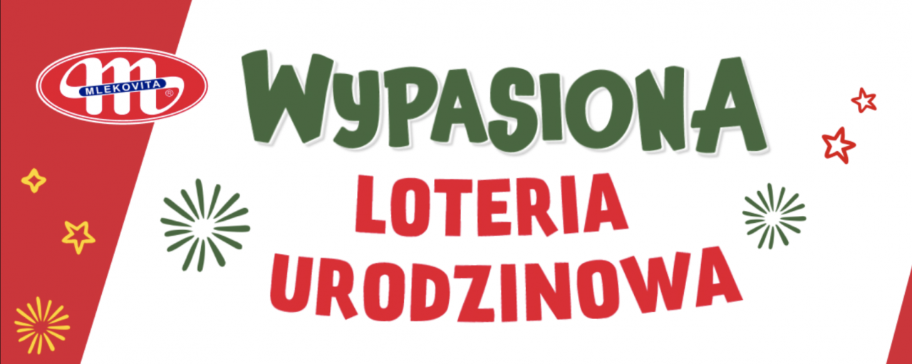 Sprzedaż promocyjna w ramach Wypasionej Loterii Urodzinowej i przyjmowanie zgłoszeń trwa od 2 listopada do 31 grudnia 2024 r. 