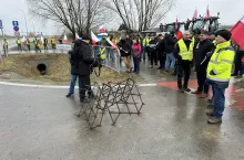 Podkarpacka Oszukana Wieś wznawia protest rolników na granicy.