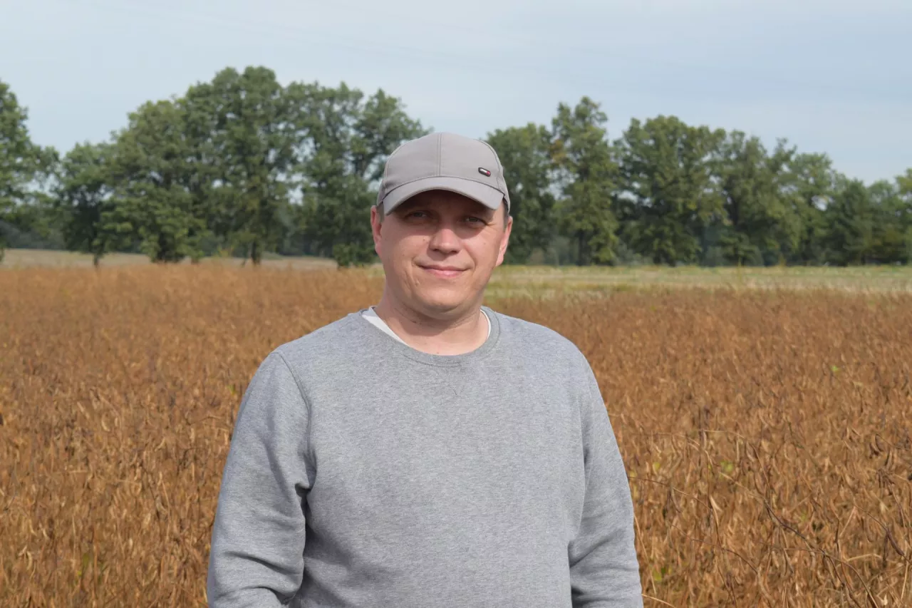 Jacek Gawroński, kierownik produkcji roślinnej „Agro-Funduszu Mazury” Sp. z o.o. w Drogoszach (pow. kętrzyński).