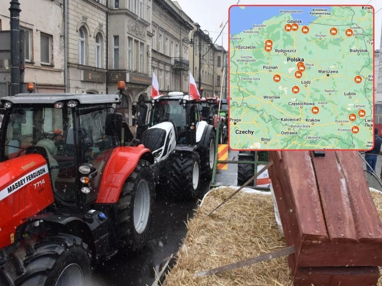 Protest rolników