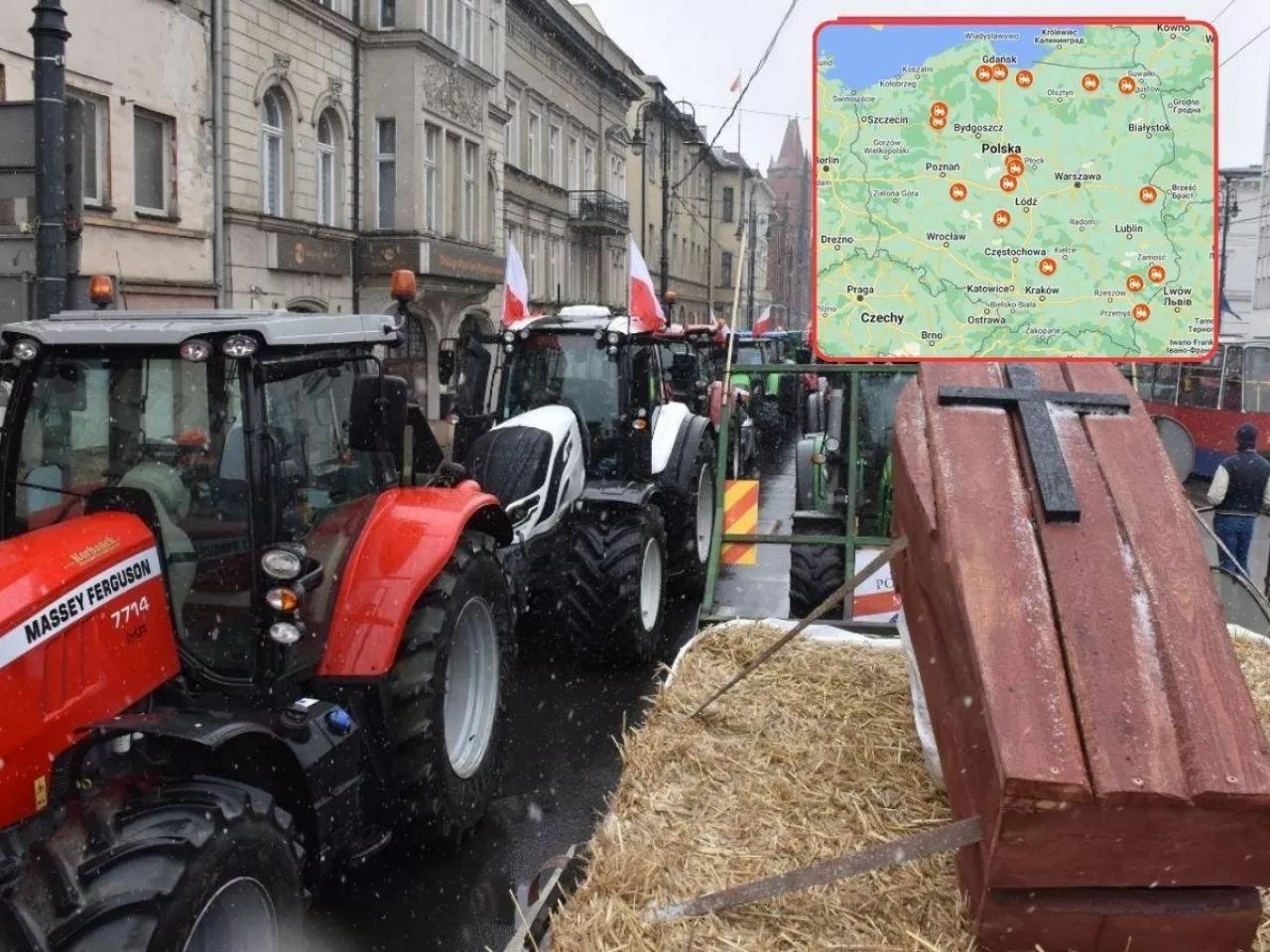 Protest rolników w Polsce. Gdzie będą strajki i blokady dróg?