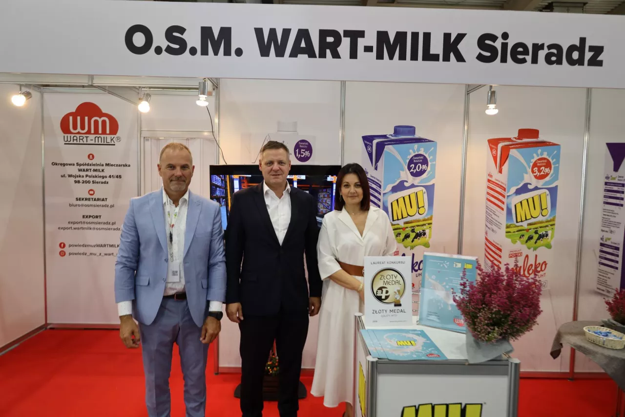 Stoisko OSM Wart-Milk na Polagrze Food 2023