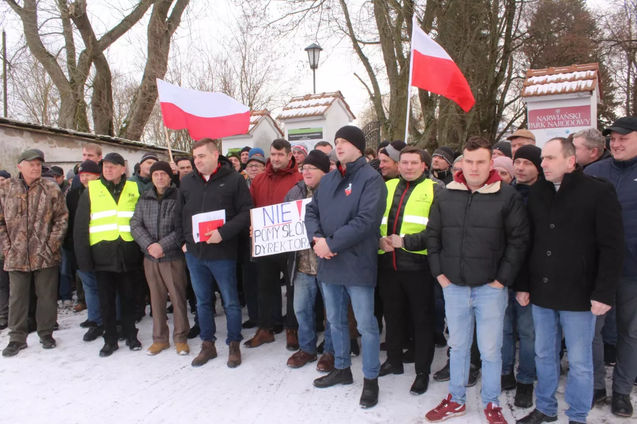 Na konferencję w Kurowie przybyło kilkudziesięciu rolników