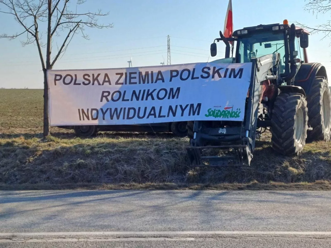 Protest rolników w Głubczycach