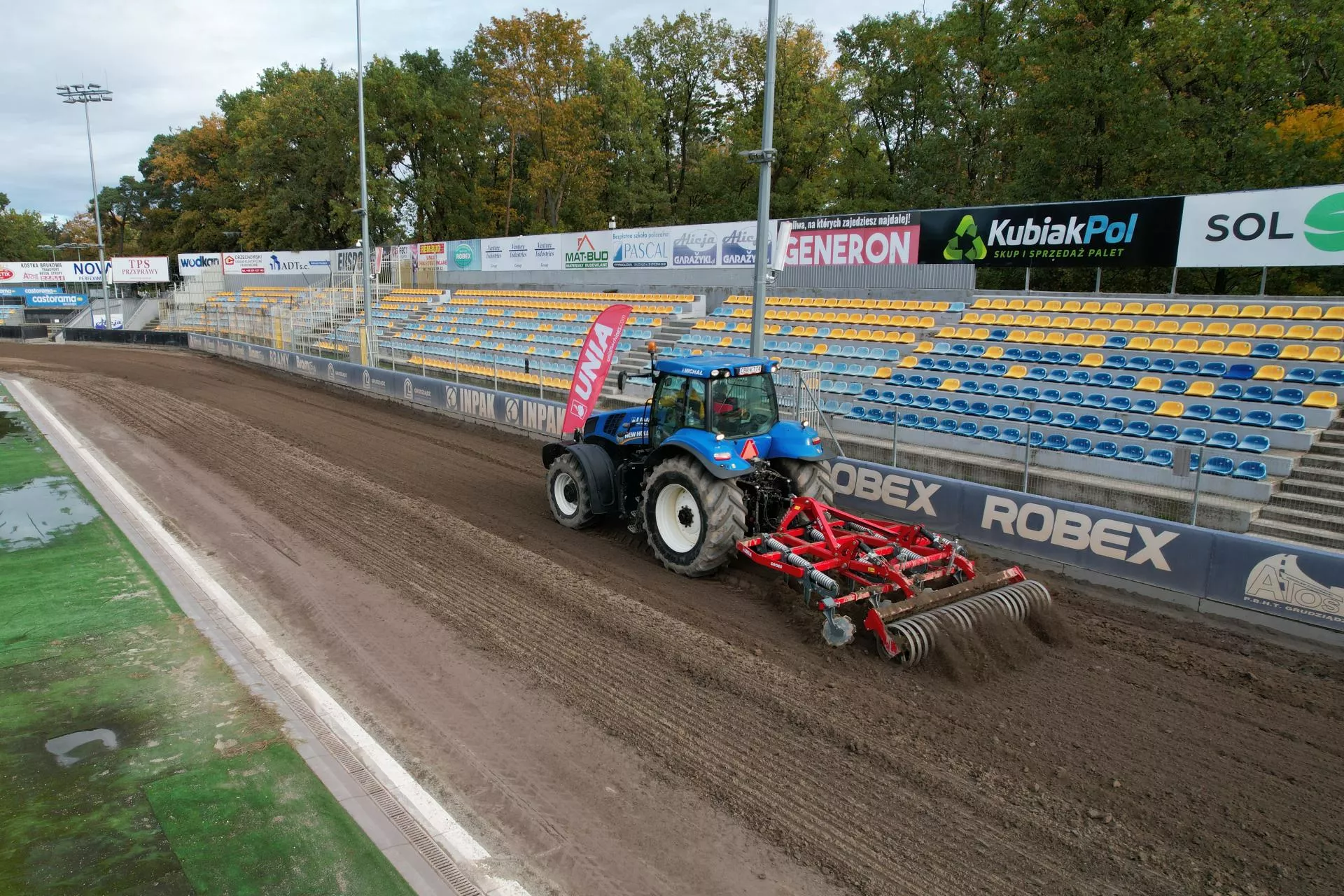 Agregat bezorkowy z UNII sprawdza się choćby na torze żużlowym