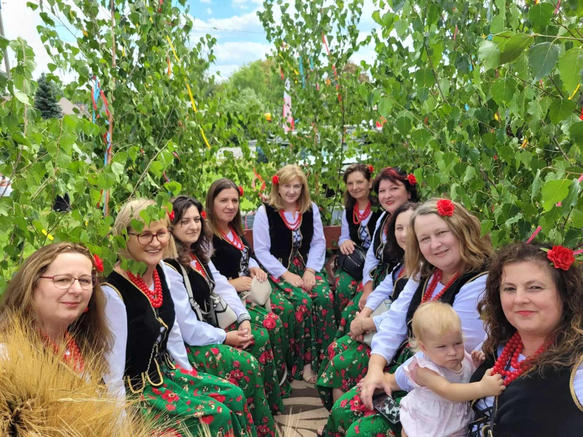 Gospodynie z KGW w Siedlance grają scenki i gotują ciupankę