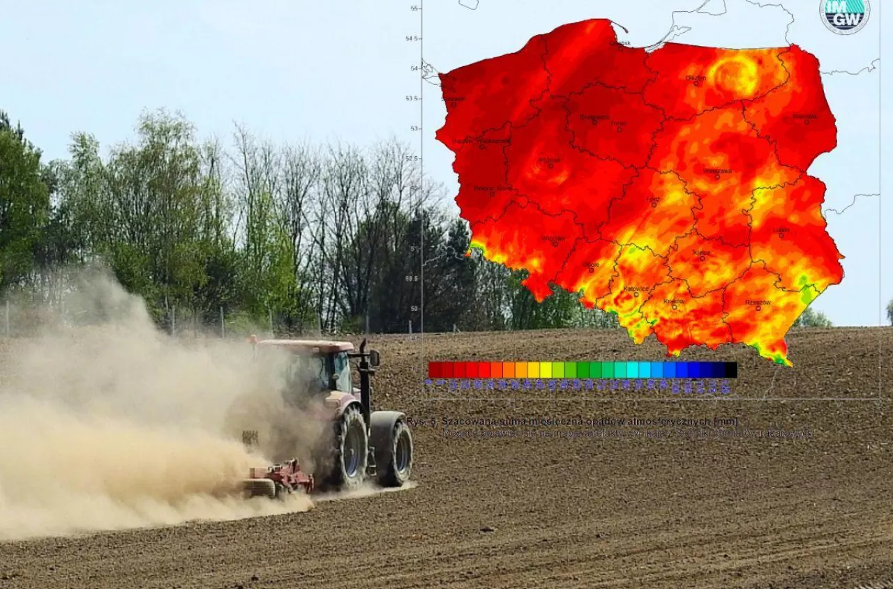 IMGW nie pozostawia złudzeń. To może być wyjątkowo zły rok dla rolników