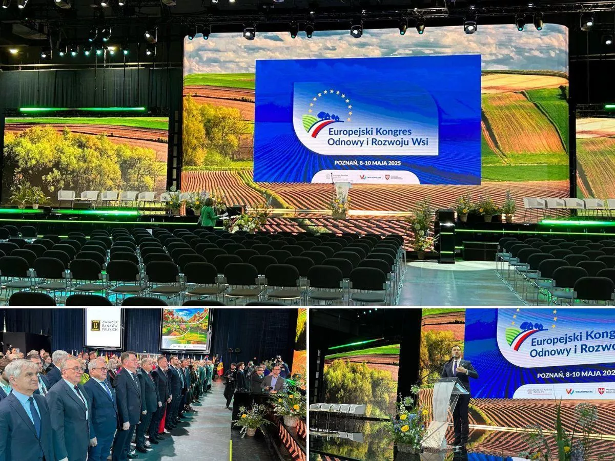 I Dzień Europejskiego Kongresu Odnowy i Rozwoju Wsi w Poznaniu [RELACJA NA ŻYWO]