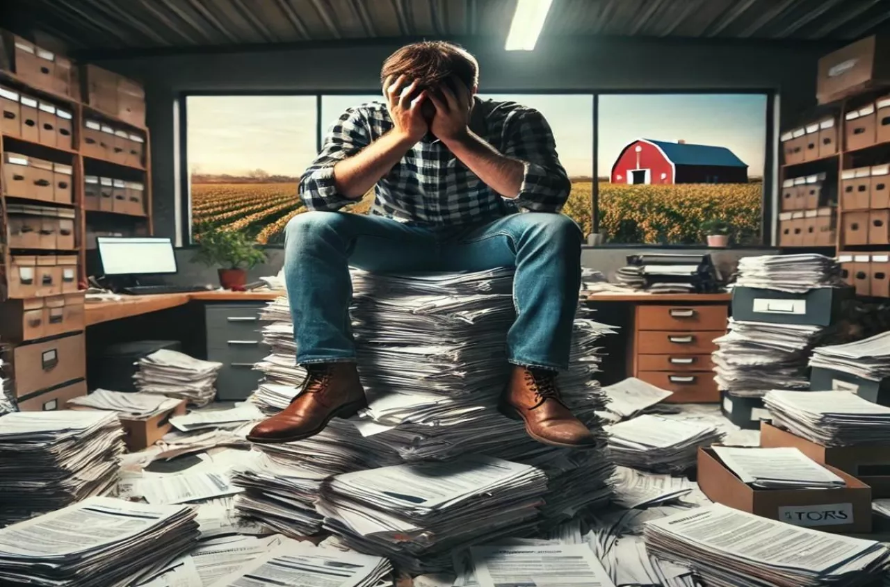 Rolnik w papierach zamiast na ciągniku. Nowy plan ma to zmienić