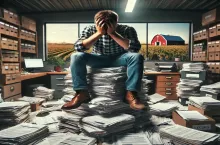 Rolnik w papierach zamiast na ciągniku. Nowy plan ma to zmienić