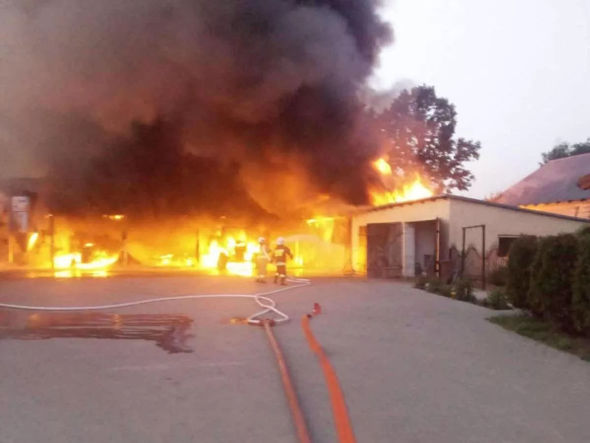 Rolnikowi spłonęły krowy i wszystkie maszyny. Wójt apeluje: razem możemy pomóc