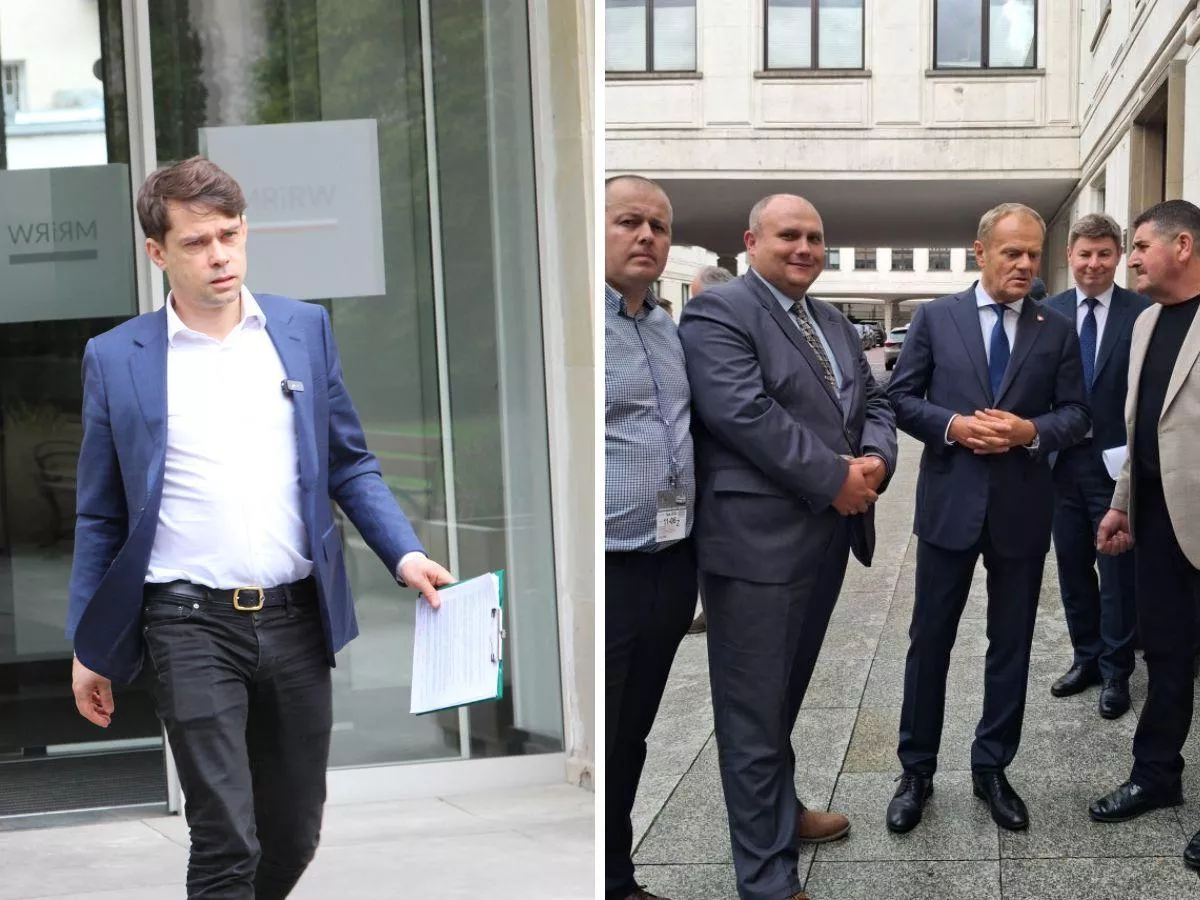 Kto za Kołodziejczaka? Rolnicy z Podlasia przedstawili kandydata Tuskowi