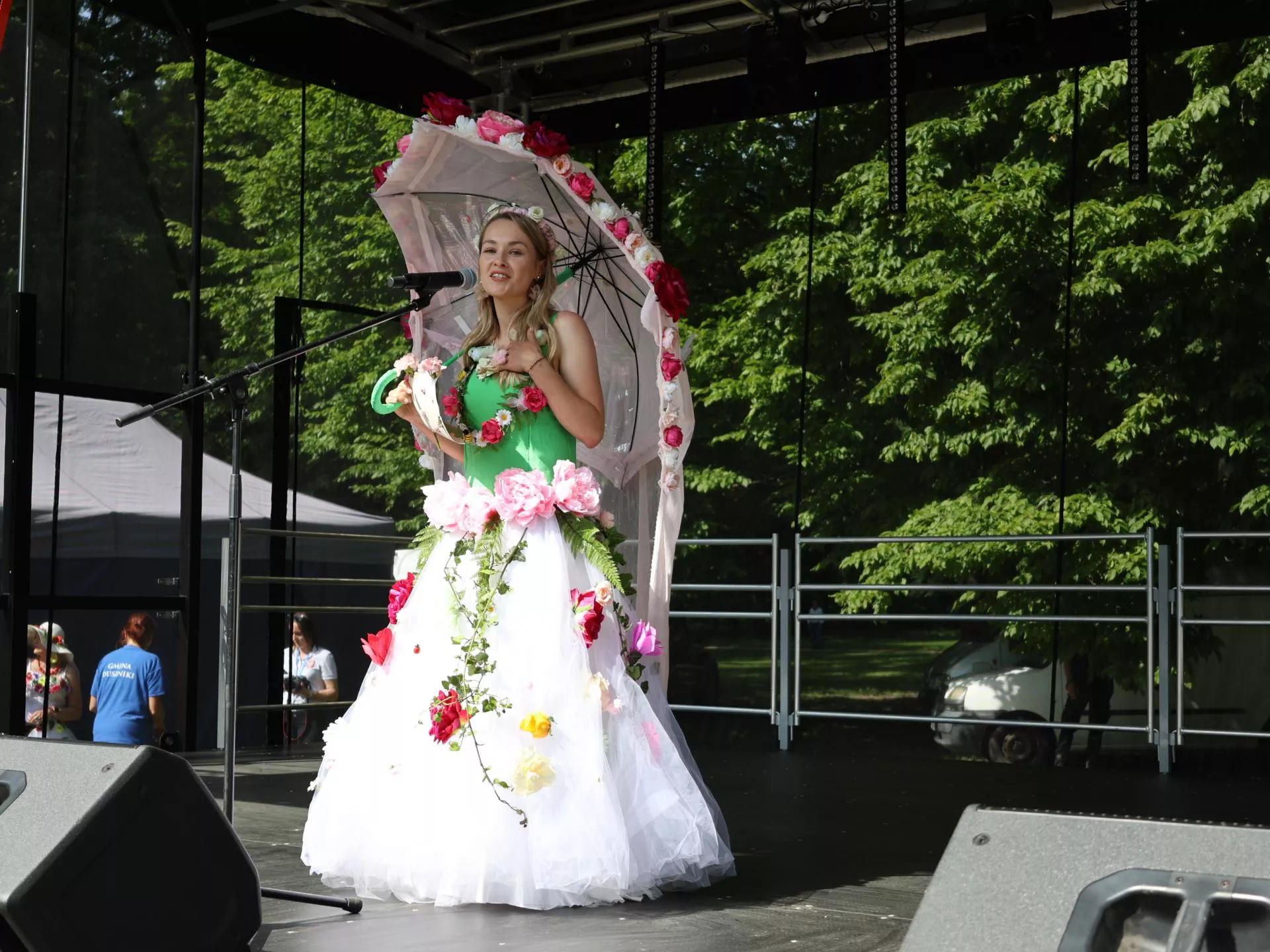 Miss KGW, giga kwiaty i proziaki z Podkarpacia. Tak się bawiły Koła w Jarocinie