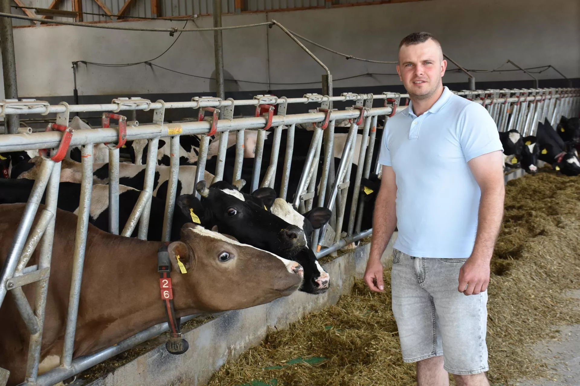 Rolnik spod Lidzbarka postawił nową oborę. Wydajność krów wzrosła o 60 proc.