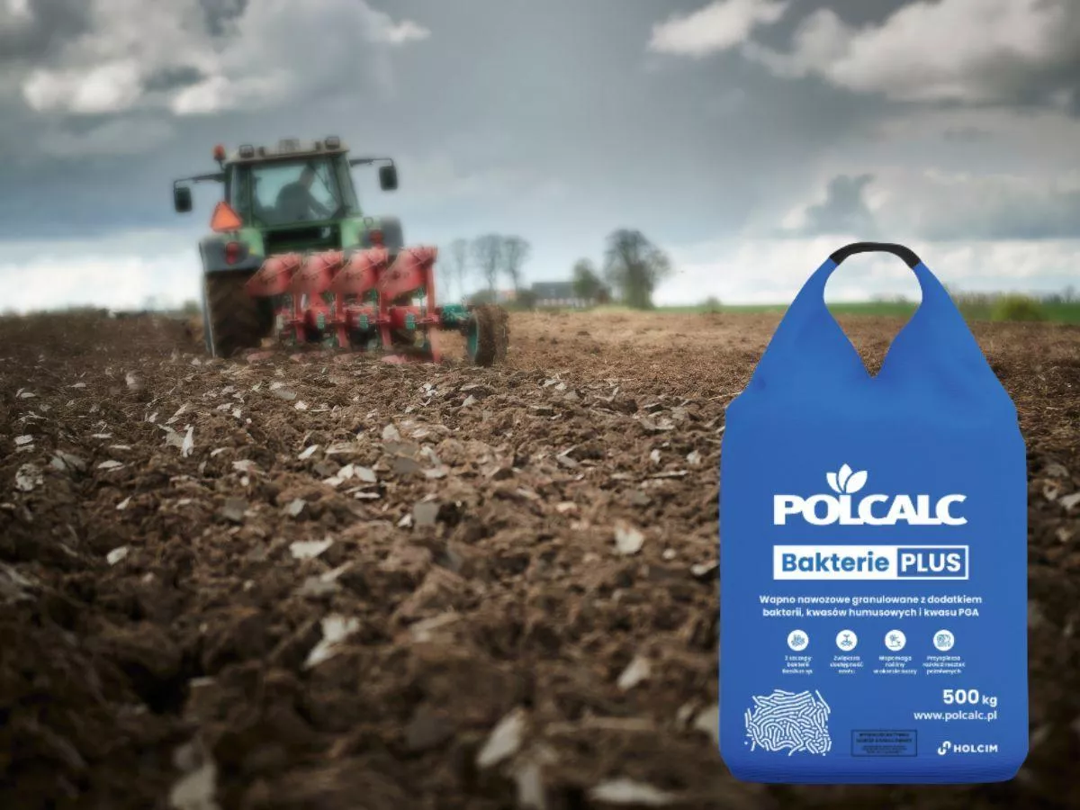 Nowe wapno z bakteriami. Poprawia pH i wzbogaca glebę