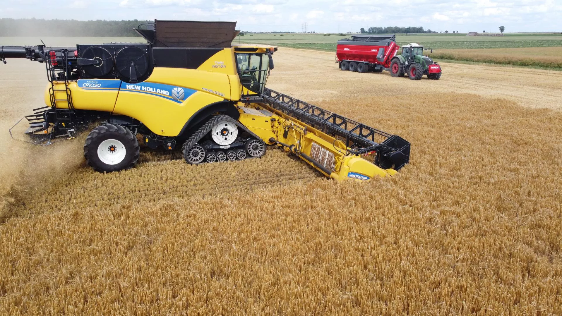 Niemieccy rolnicy stworzyli mapę żniw. Zobacz, gdzie jęczmień sypnął 11 ton