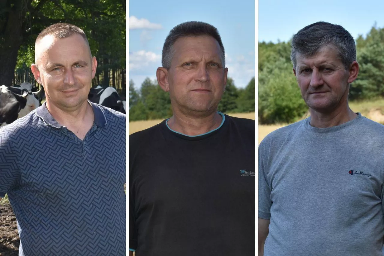 Od lewej: Dominik Chybowski, Tomasz Demianiuk, Krzysztof Sawczuk.