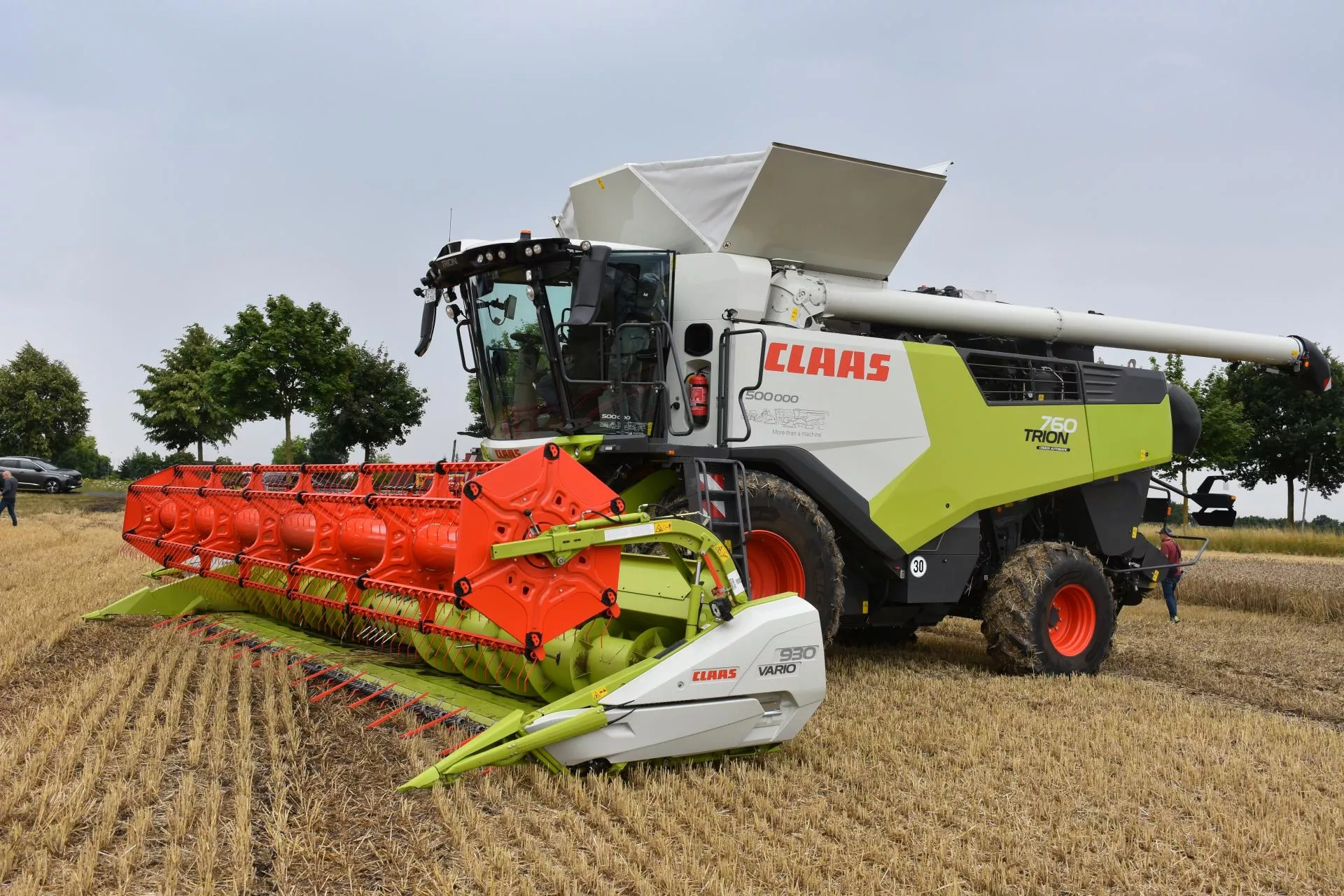 Najmocniejszy kombajn w gamie. Claas prezentuje Trion 760