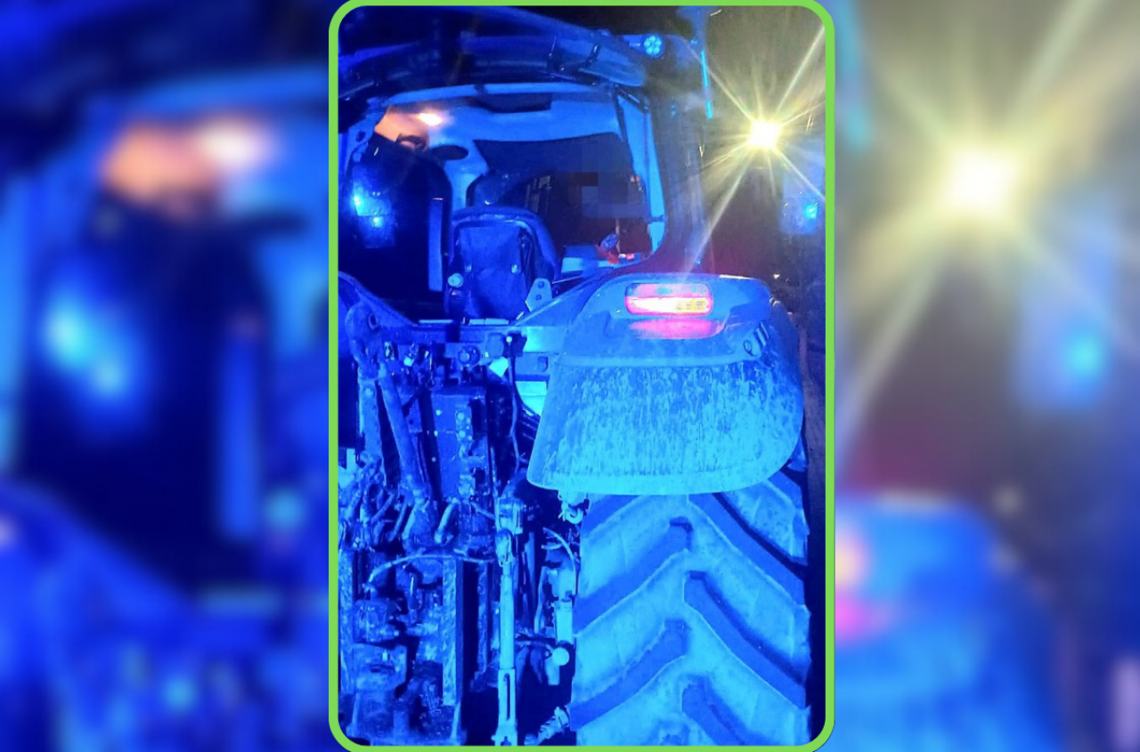 Rolnik jechał pijany. Straci ciągnik wart 350 tys. zł