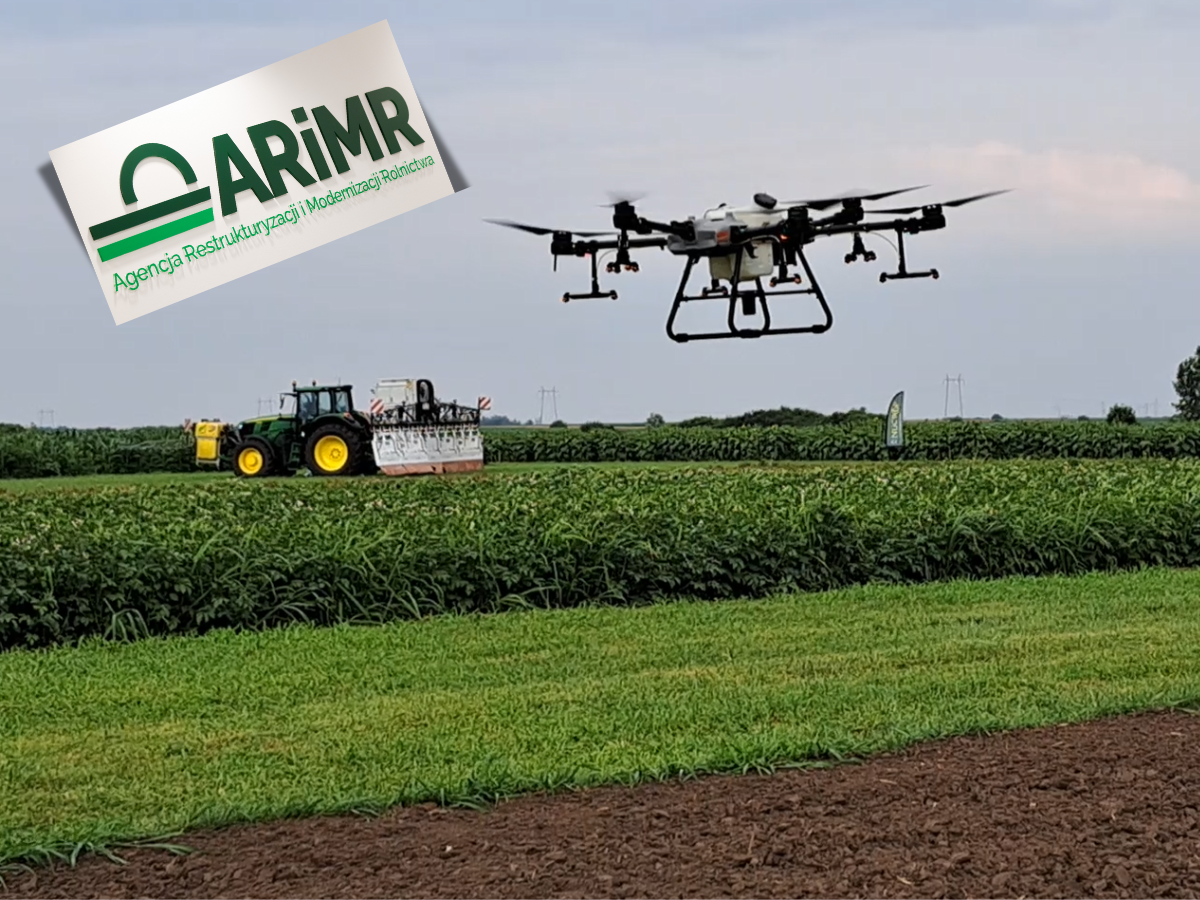 ARiMR lata dronami nad gospodarstwami. Co i gdzie skontroluje w 2025 roku?