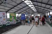 Na legowiskach zastosowano maty gumowe wypełnione warstwą gąbki, za wentylację odpowiada 7 poziomych mieszaczy powietrza