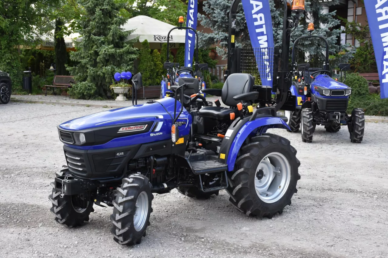 Nowy Farmtrac 26 Pro 4WD. Jego poprzednik w ubiegłym roku był jednym z najczęściej rejestrowanych ciągników w kraju