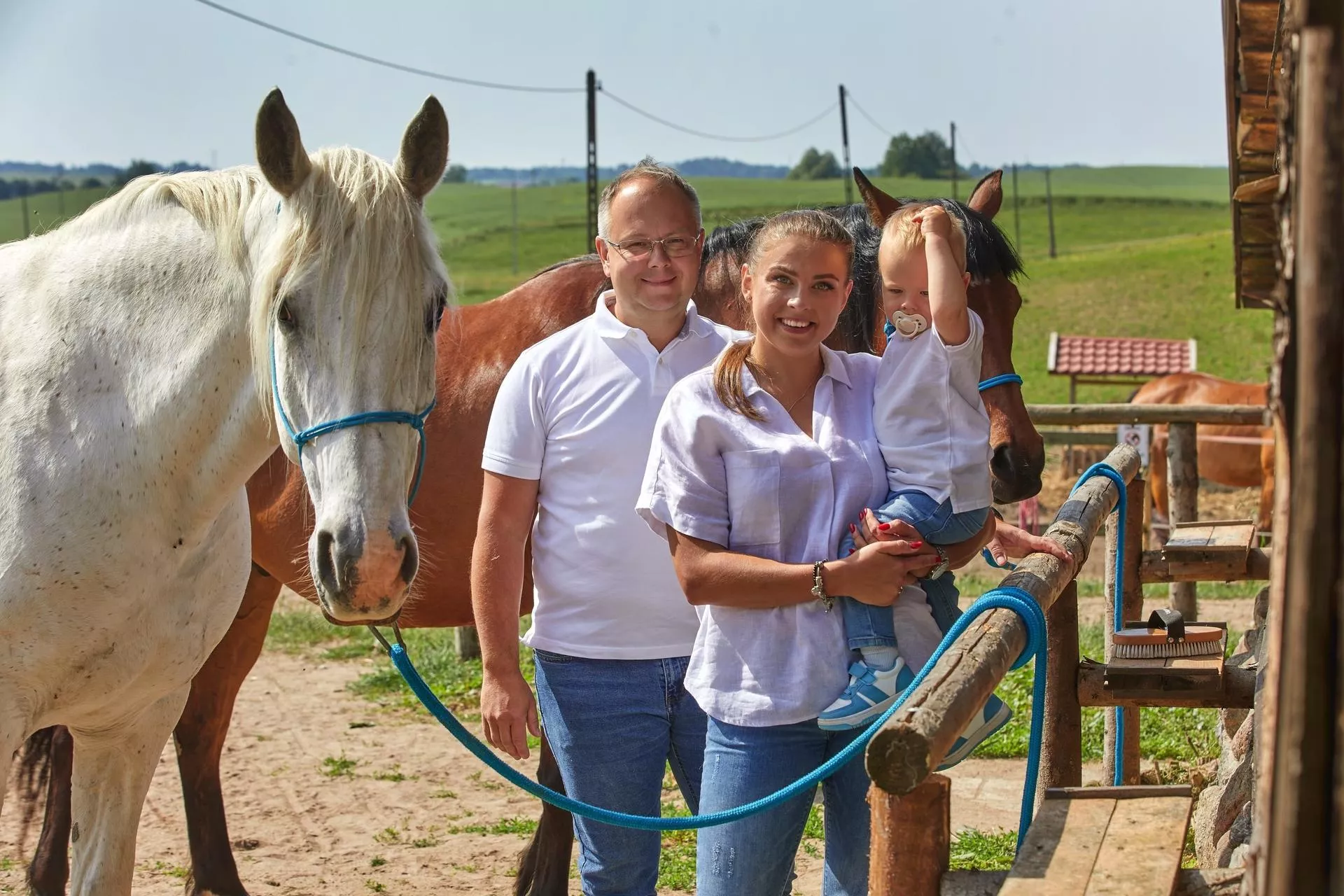 Rolnicy z wyboru. W ich gospodarstwie to konie są nauczycielami