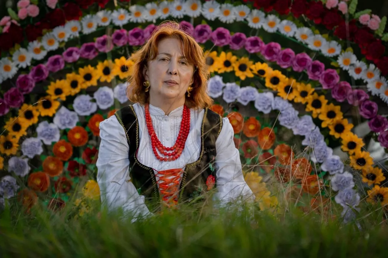 Monika Wróbel od lat promuje polską kulturę ludową nie tylko w Polsce, ale i za granicą