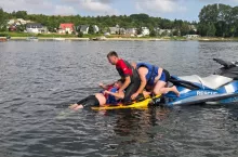 Egzamin praktyczny na patent holowania platformy ratowniczej