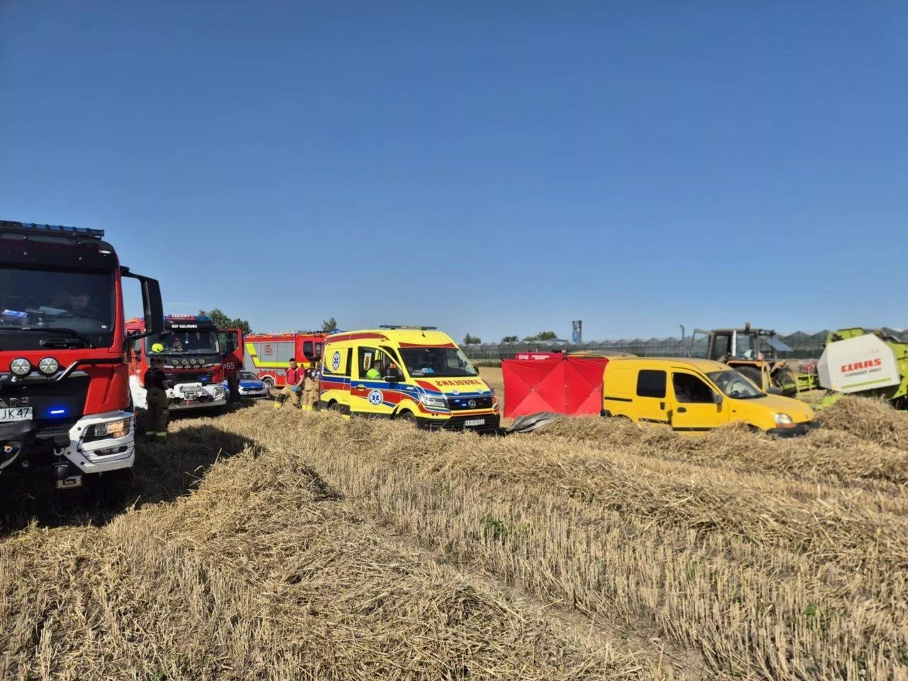 Koszmarna śmierć 26-latka. Młody rolnik wciągnięty przez prasę