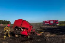 70 proc. pożarów jakie odnotowała straż pożarna miało związek z pracami żniwnymi