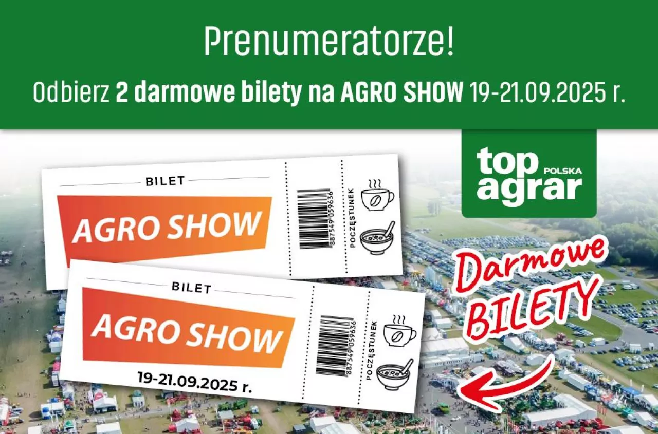 Agro Show 2025: zgarnij bezpłatne bilety od TPR
